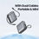 Miniatura: Power Bank Mini 20W Cable Tipo C + Lightning 10.000mAh Gris CD240 USAMS