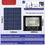 Miniatura: LED solar pared 100w