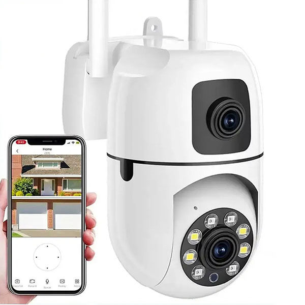 Camara Doble Lente 2.0MP Mini PTZ Wifi