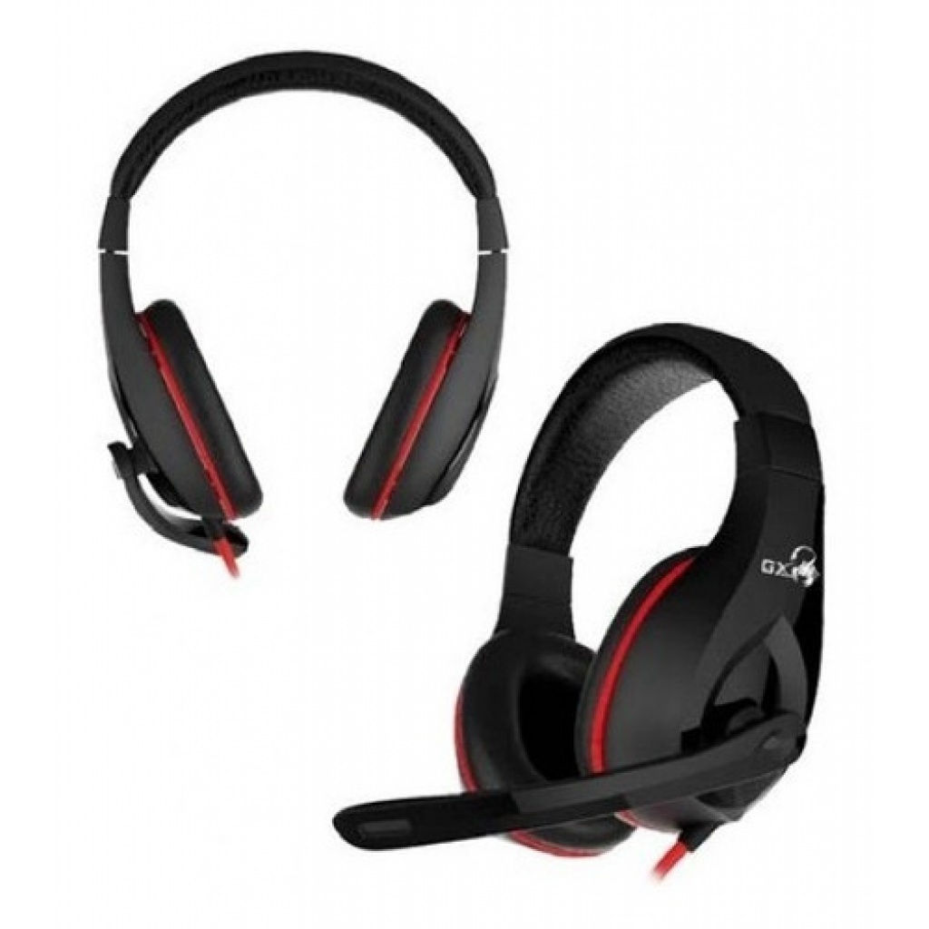 Audífono Gamer HS-G560 3 5mm x2 c/Micrófono Negro Genius