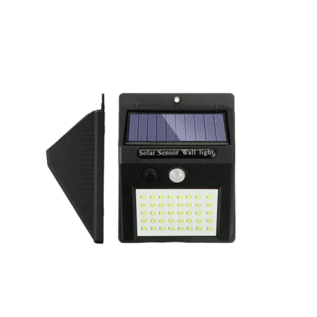 Foco Led Panel Solar Con Sensor 30 Lúmenes