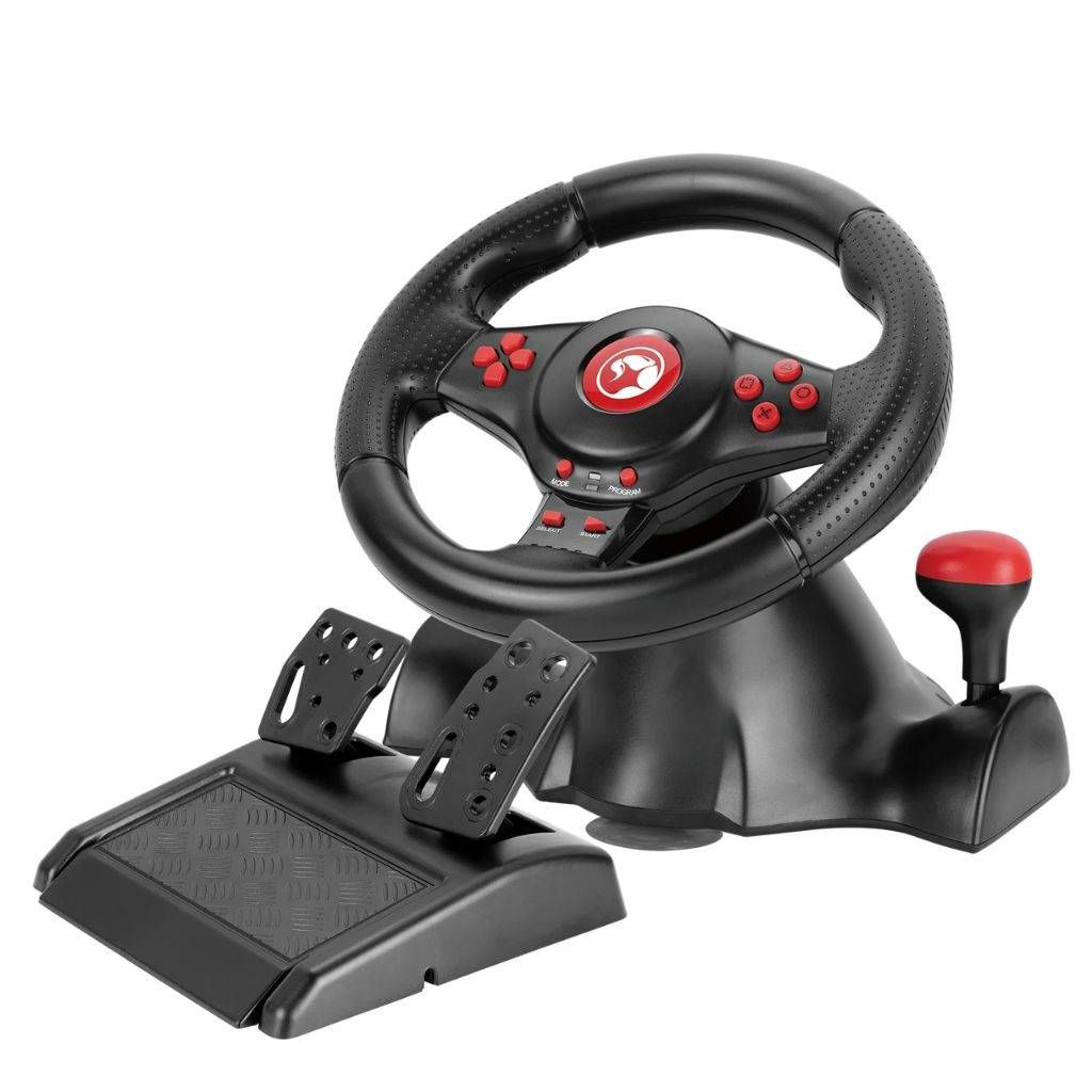 Volante Gamer 180° GT-903 Onaga 30 c/Vibración Marvo