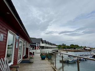 Midsummer with battened hatches and tightly tied lines...