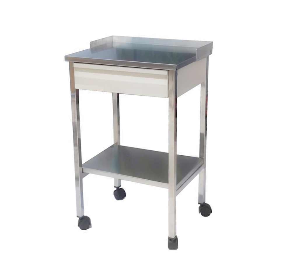 Mesa pasteur con cajón