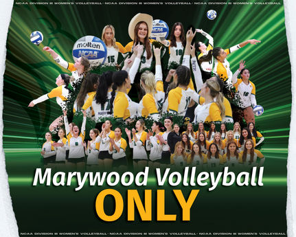 Marywood Volleyball Locker Room Sign