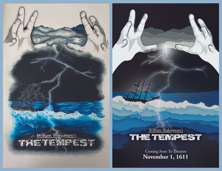“The Tempest” Shakespearean Play Posters