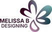 melissa b designing full logo