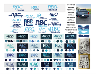 "RBC Fitness" Logo Concepts