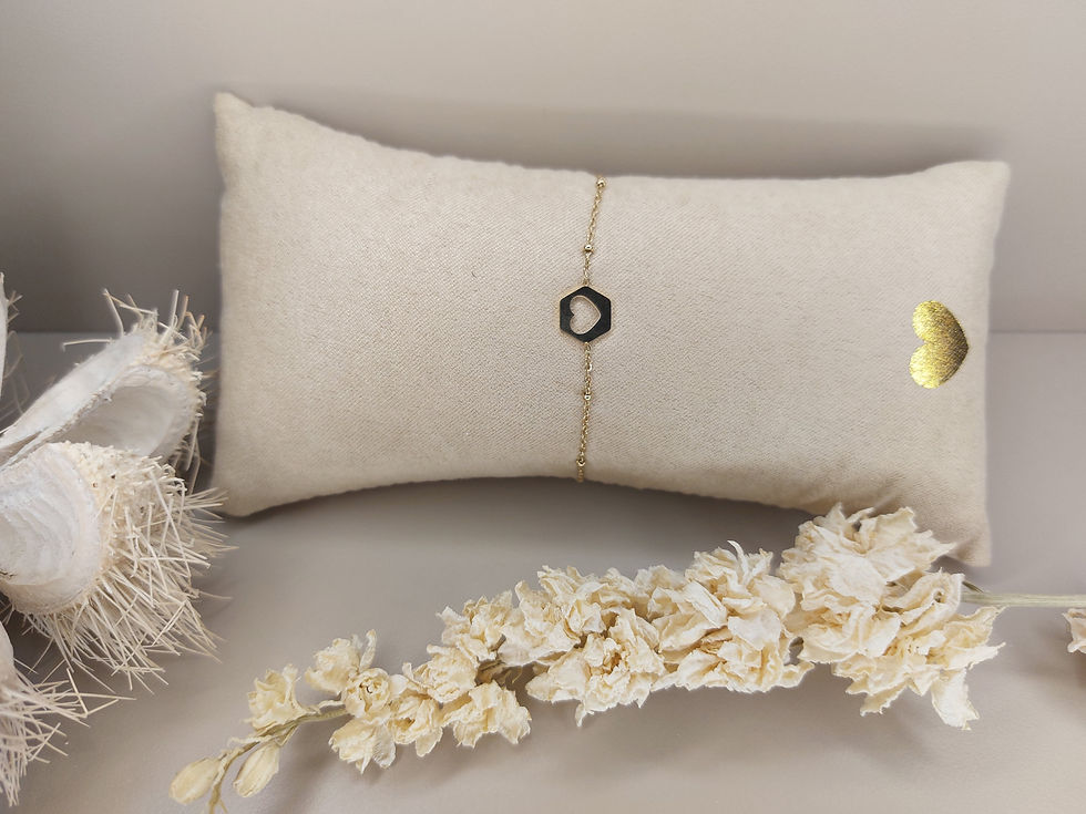 Armband uitgesneden hart