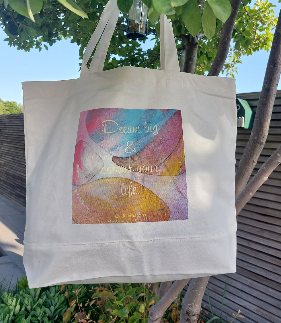 Dream big & colour your life shopper