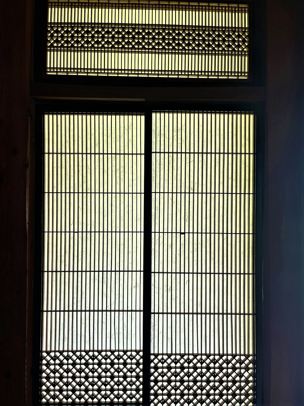 欅造りの書院・組子細工