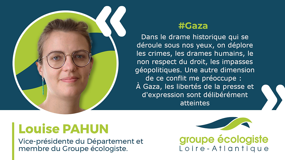 À Gaza la liberté de la presse meurt aussi 