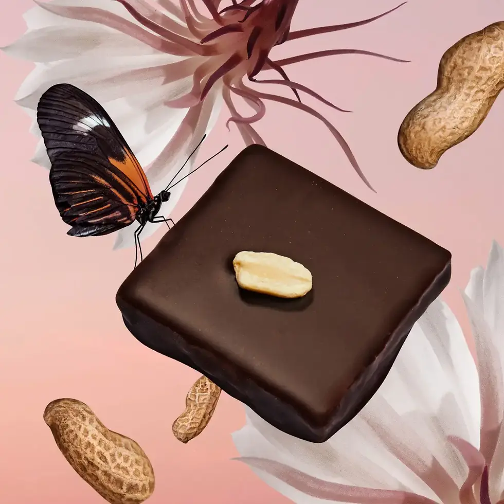 Miniatyrbild: Nötsmörschoklad - Jordnötssmör & Rökt salt EKO