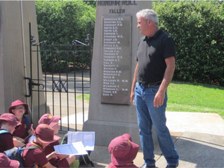 Nemingha Public School has an excursion into history