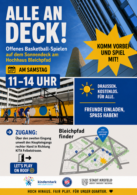 Samstag auf dem Deck