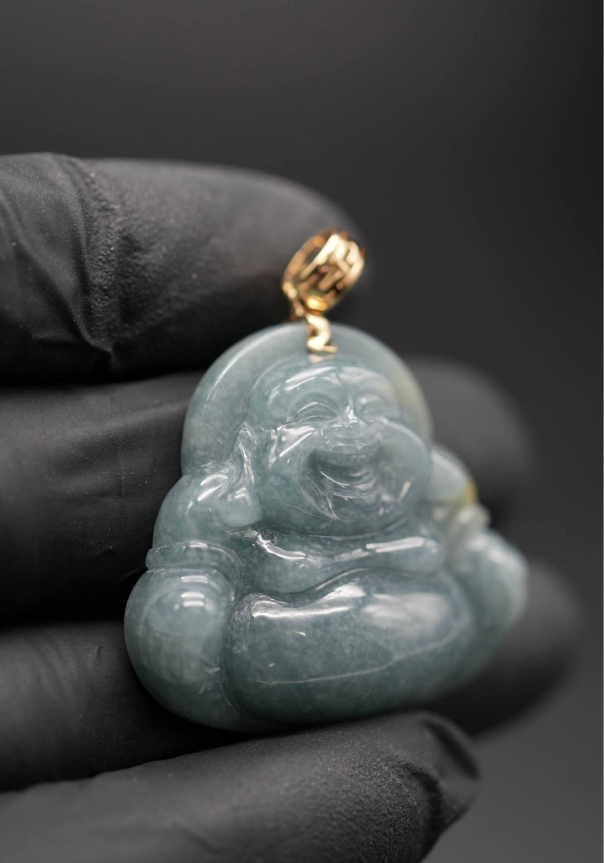 jade buddha pendant