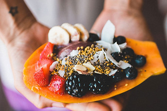 Tropical Fruit Dessert
