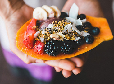 Tropical Fruit Dessert