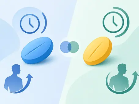Sildenafil versus tadalafil: durata ed effetti