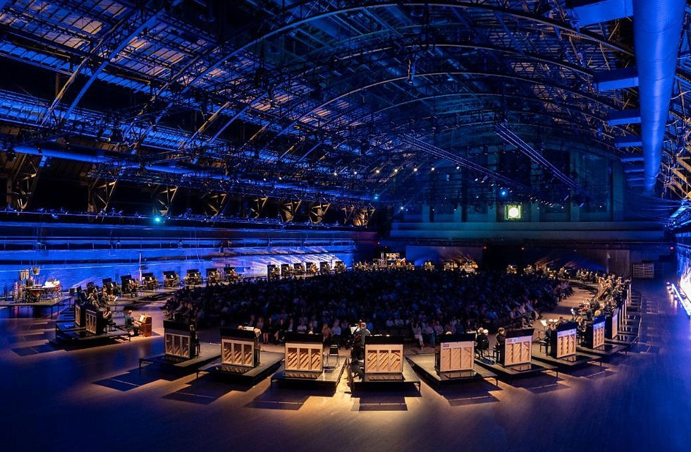 11,000 Strings: A 50-Piano Spectacle at the Park Avenue Armory, with Hailun Part of this History