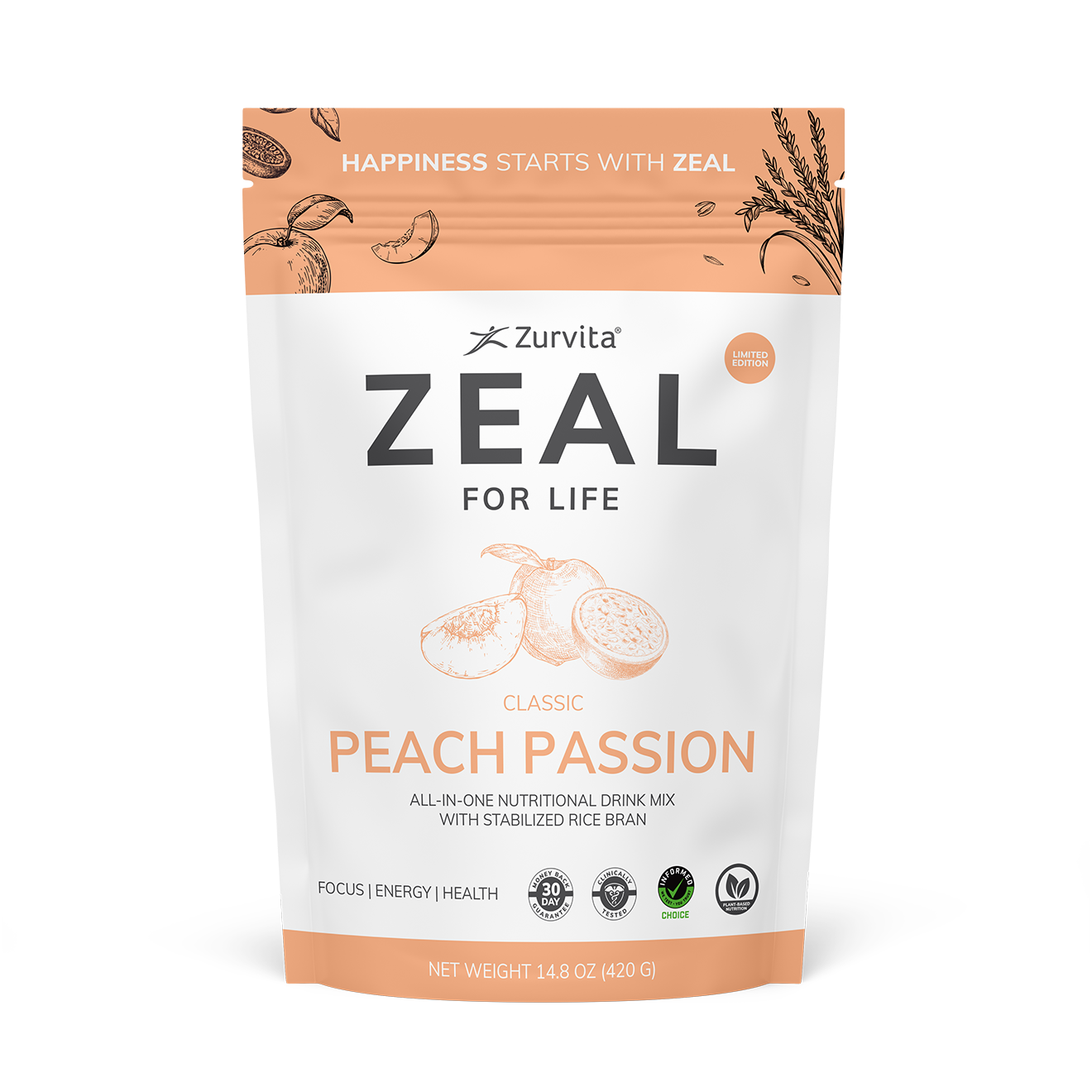 Zeal - Peach Passion Classic - As low as $64