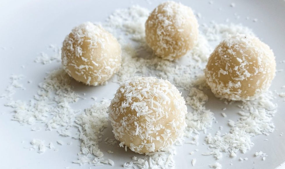 Coconut Lemon Energy Balls