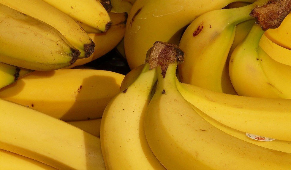 bananas, food, fruit