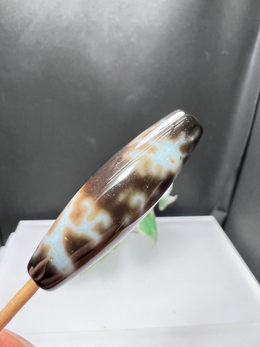 騎龍観音様天珠パーツ 純高級瑪瑙 金運招来、財運高騰、強運獲得、芸事