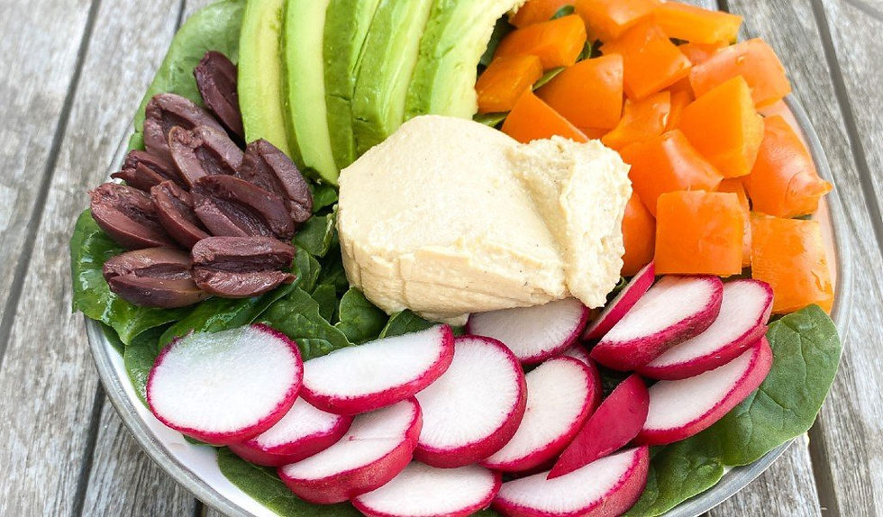 Avocado Hummus Buddha Bowl