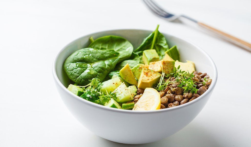Lentil Avocado Plant Based