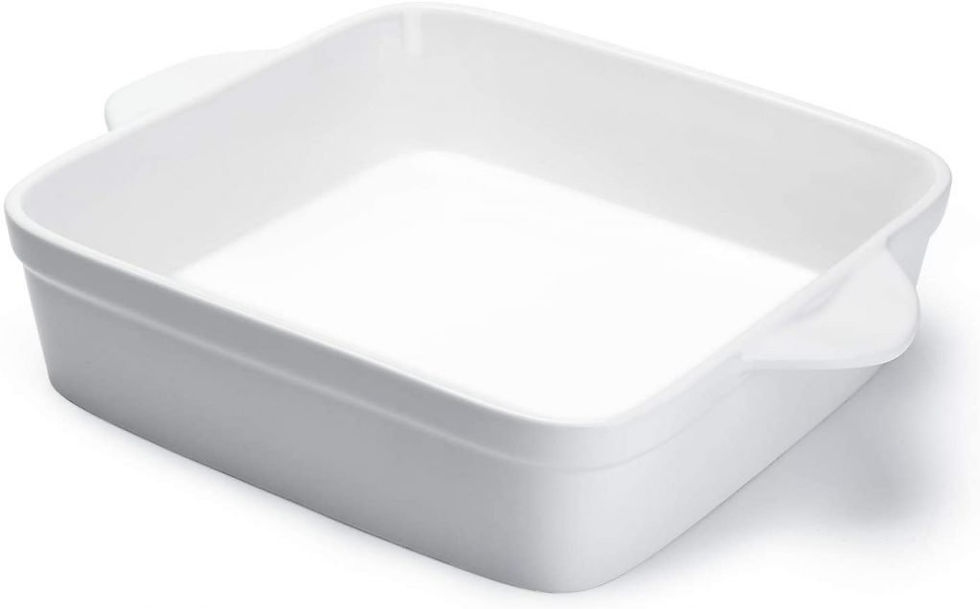 White Baking Pan