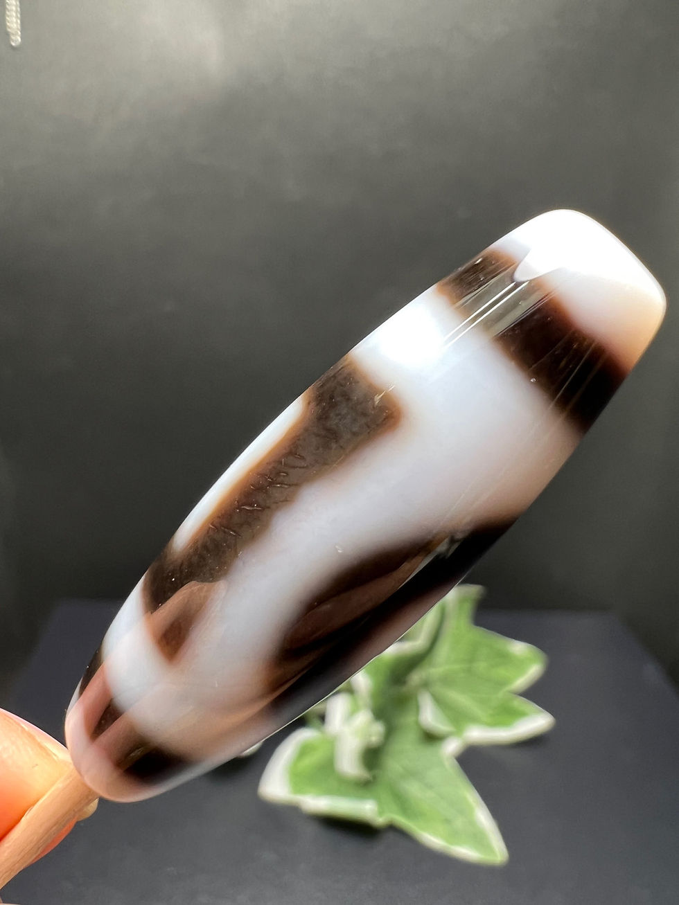 サムネイル： 一眼天地白天珠パーツ　チャンス到來 成功 商売繁盛 事業発展 恋愛成就人間関係