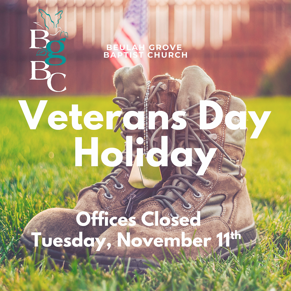 Veterans Holiday