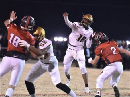FUTURE AGGIE? SHELBY'S QB ISAIAH BESS IS THE TRUTH