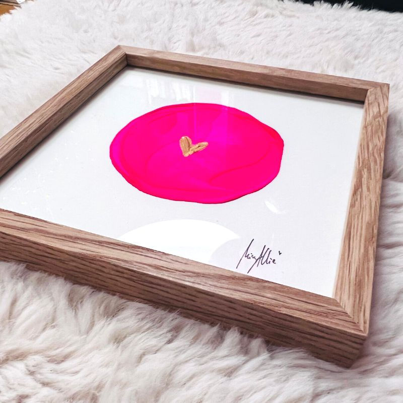 Miniaturbild: Golden Heart - 15x15 cm