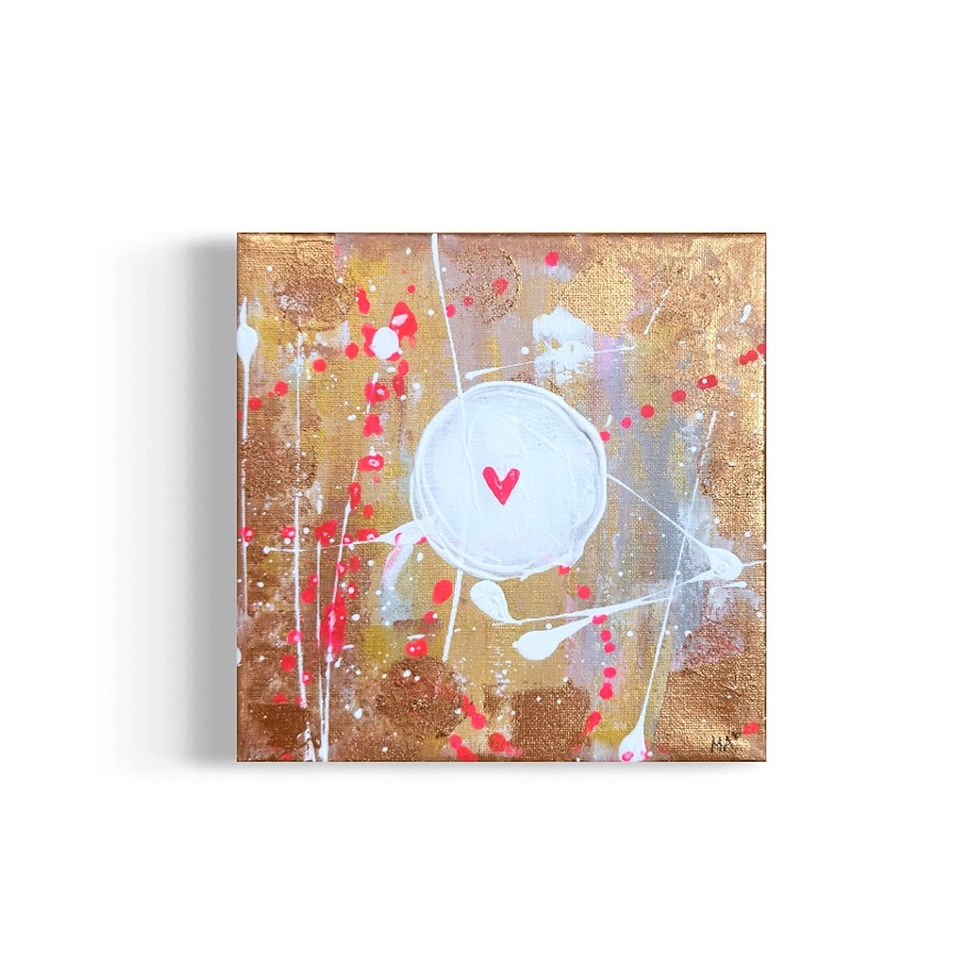 Miniaturbild: Herz im Klo Nr. 132 - 20x20 cm