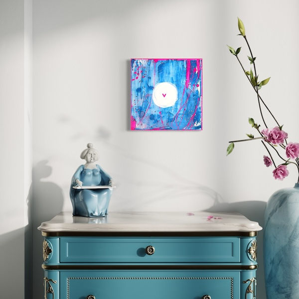 Miniaturbild: Herz im Klo Nr. 107 - 30x30 cm