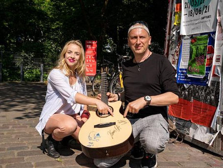 Miss Allie für die Coronakünstlerhilfe