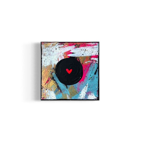 Herz im Klo Nr. 60 - 20x20 cm | Missallie