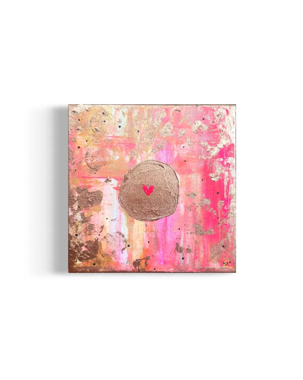 Miniaturbild: Herz im Klo Nr. 131 - 20x20 cm