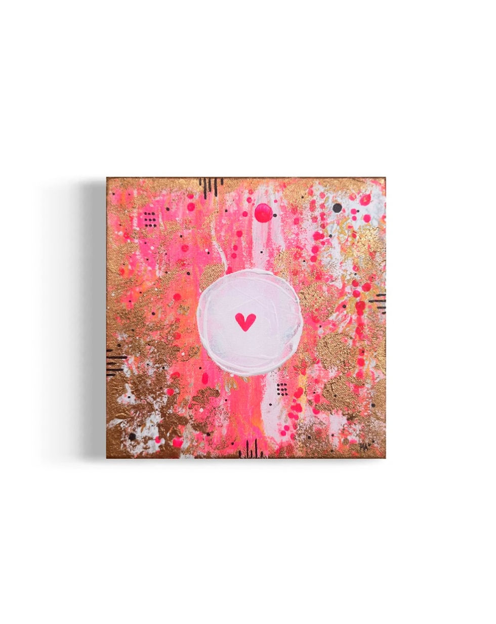 Miniaturbild: Herz im Klo Nr. 130 - 20x20 cm