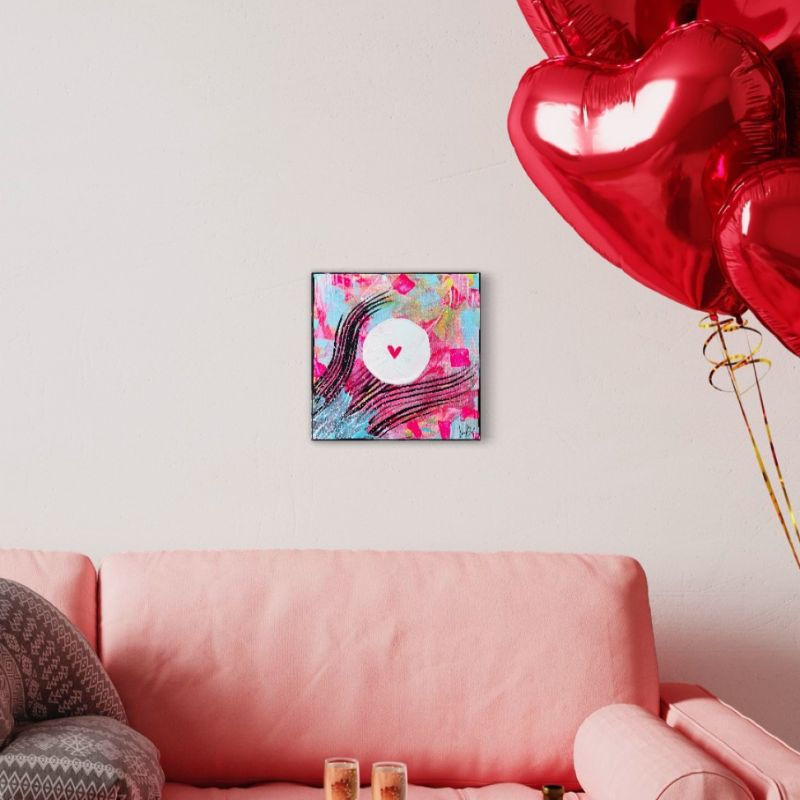 Miniaturbild: Herz im Klo Nr. 58 - 30x30 cm