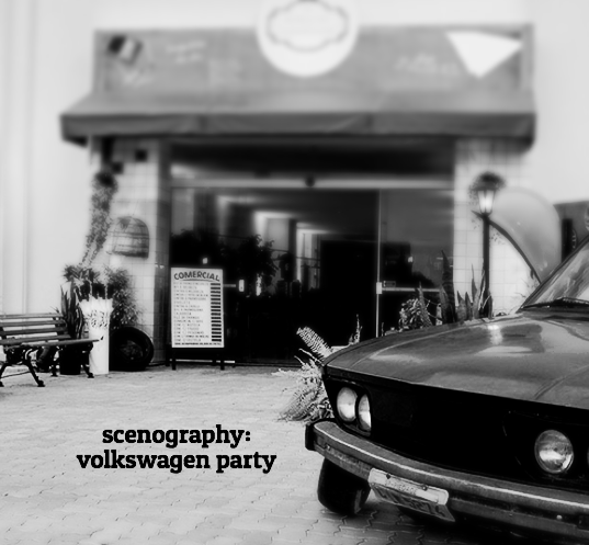 volkswagen party scenography