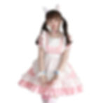 桃色メイドさん