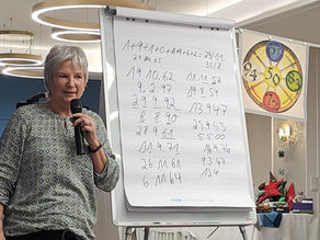 1-2 oder 3, oder? LandFrauen Achim erfahren viel über ihr eigenes ICH bei leckerem Kaffee und Kuchen