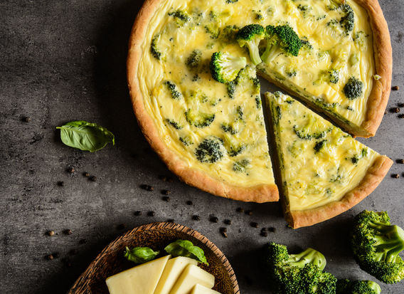 Quiche Broccolis gorgonzola