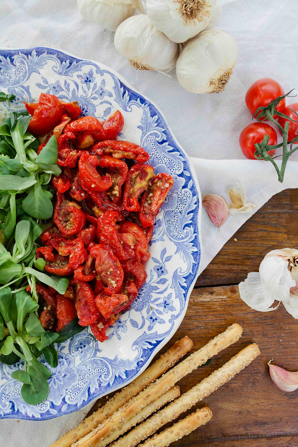 Thumbnail: HALFGEDROOGDE KERSTOMATEN GEMARINEERD 1KG