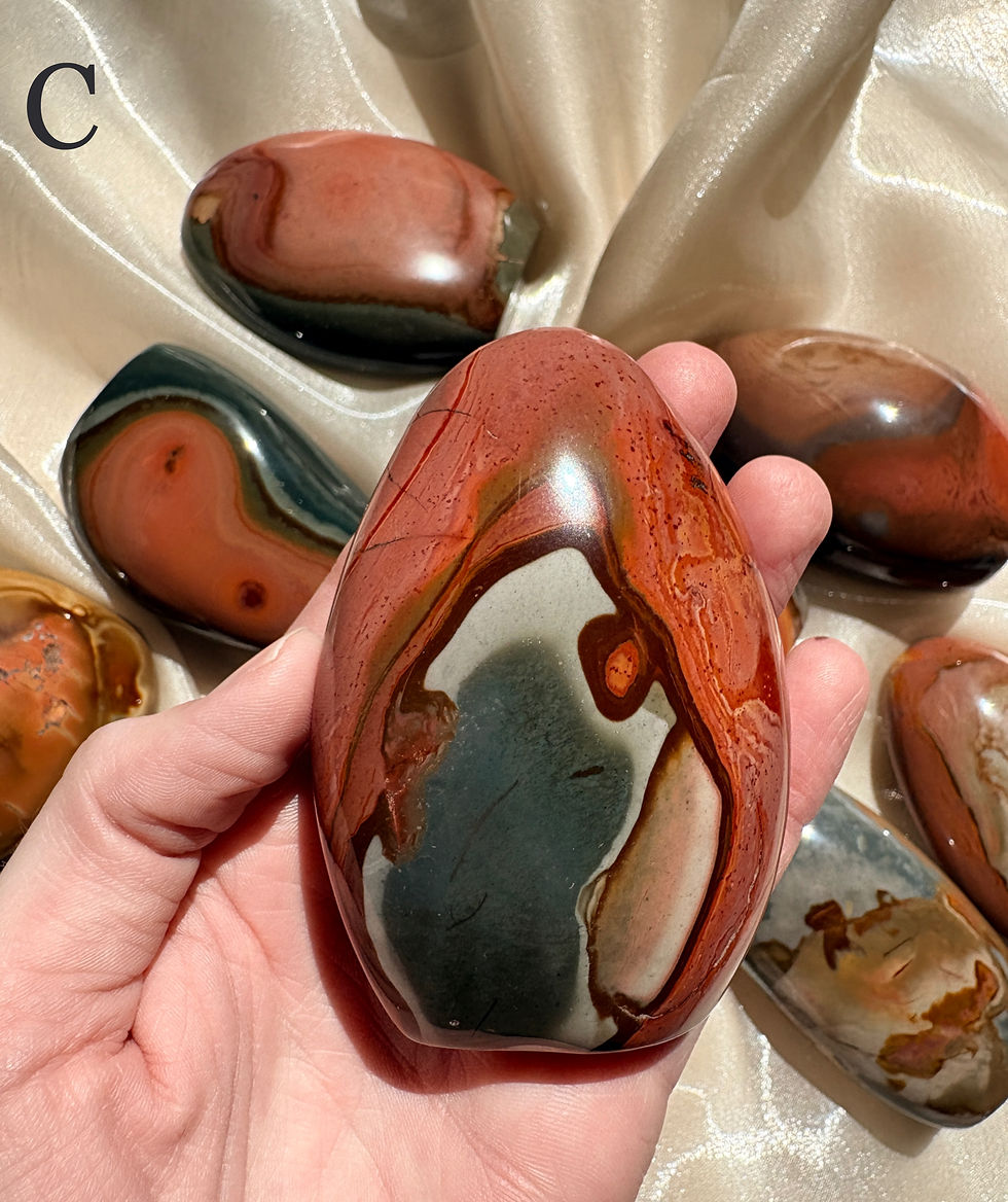 Thumbnail: Polychrome Jasper Freeforms