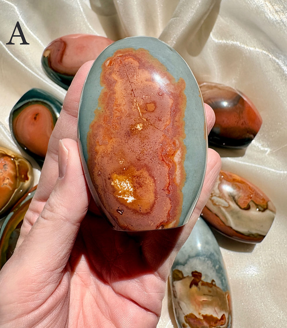 Thumbnail: Polychrome Jasper Freeforms