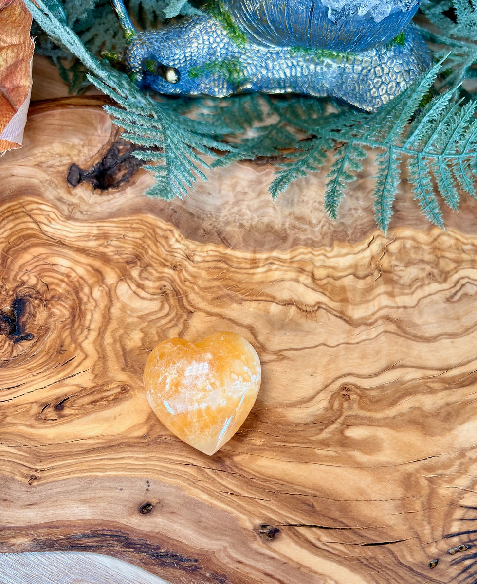 Thumbnail: Orange Calcite Heart